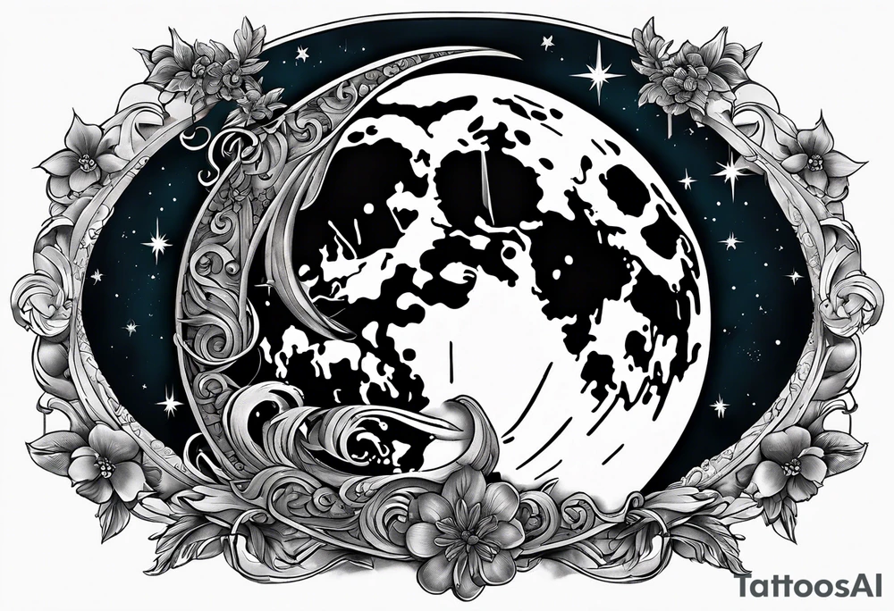 the moon is a harsh mistress tattoo idea