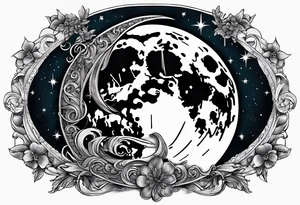 the moon is a harsh mistress tattoo idea