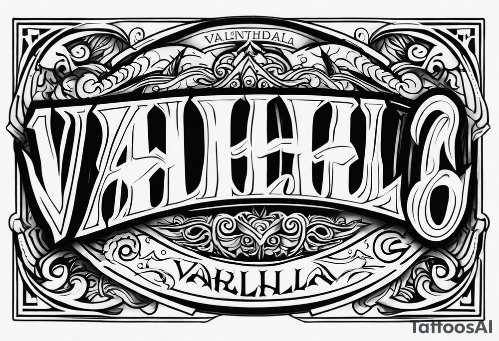 Valhalla tattoo idea