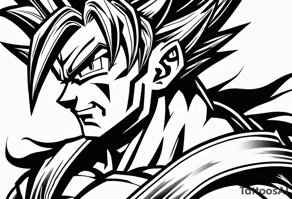 dragonball z tattoo idea