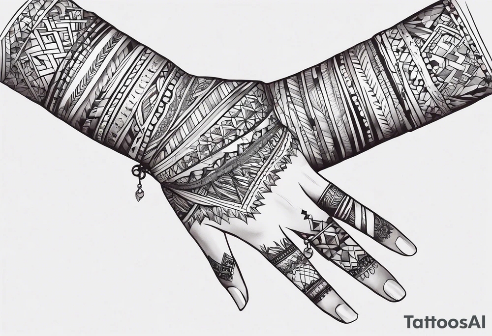 Wrap around the wrist. Look like a bracelet. Incorporate the names Caitlyn Shannon Jacob Walker tattoo idea