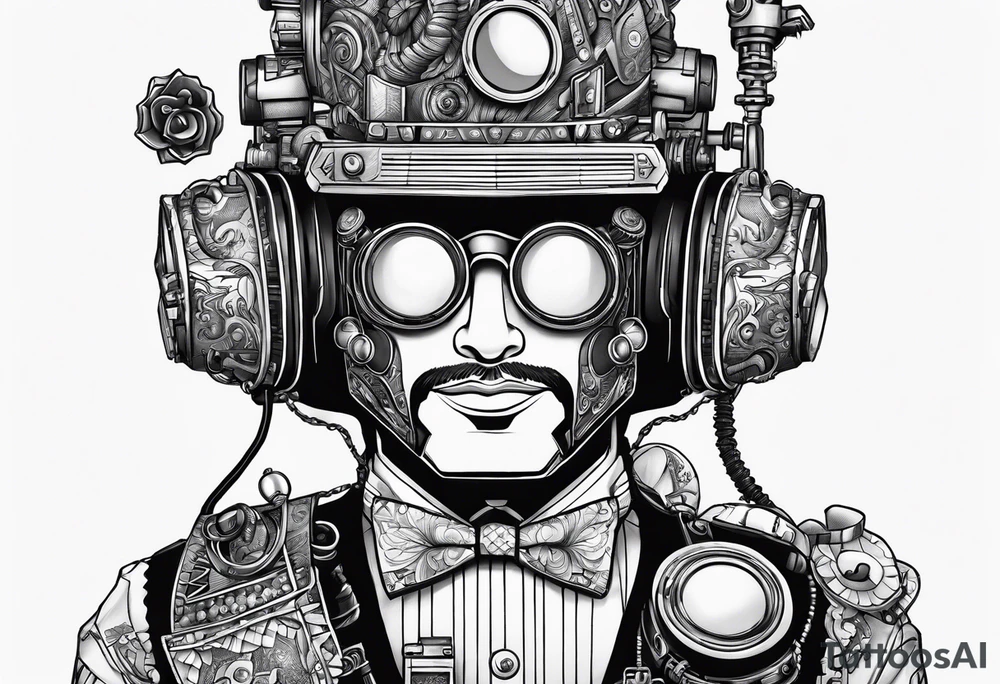 FlightOfTheConchords in robot outfit tattoo idea