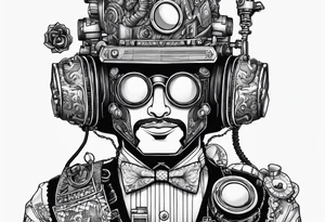 FlightOfTheConchords in robot outfit tattoo idea