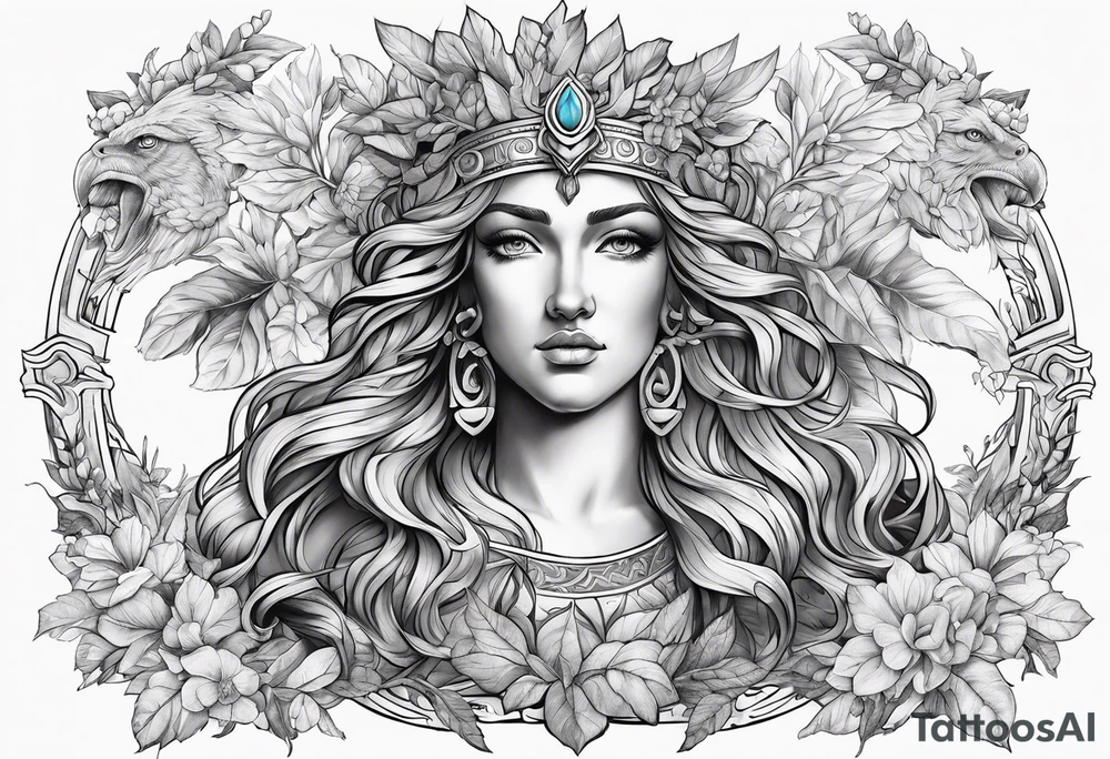 Greek mythology tattoo idea