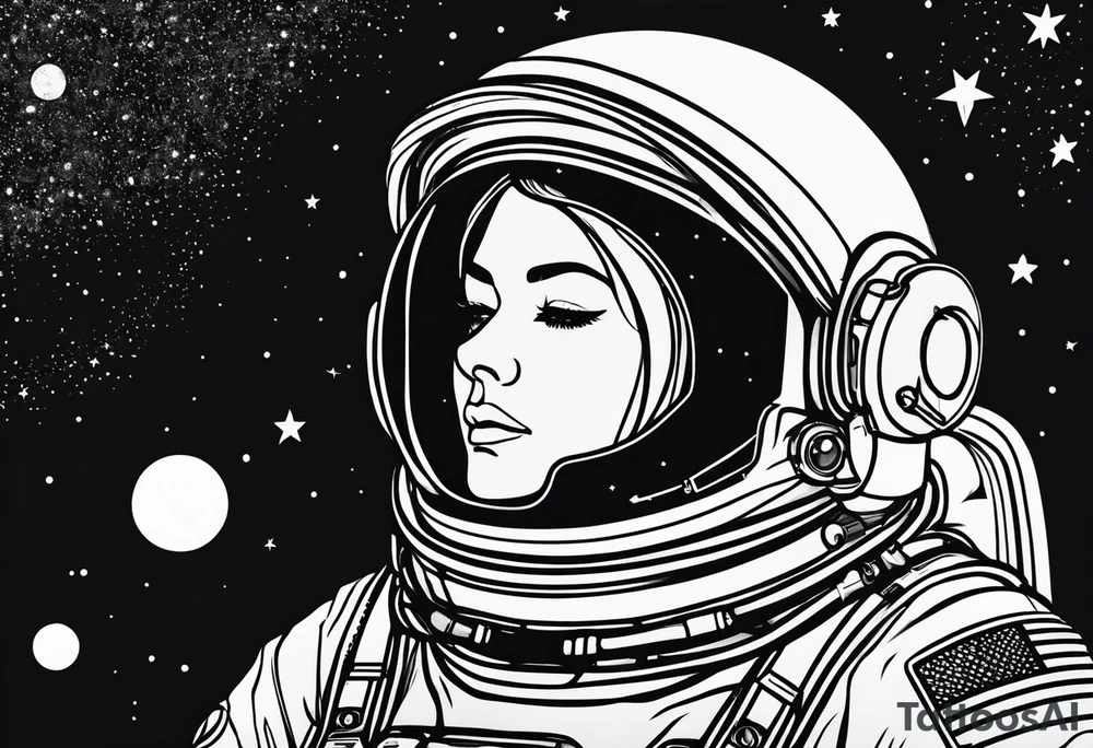 full astronaut, minimalist, simple tattoo idea full astronaut, minimalist, simple tattoo idea