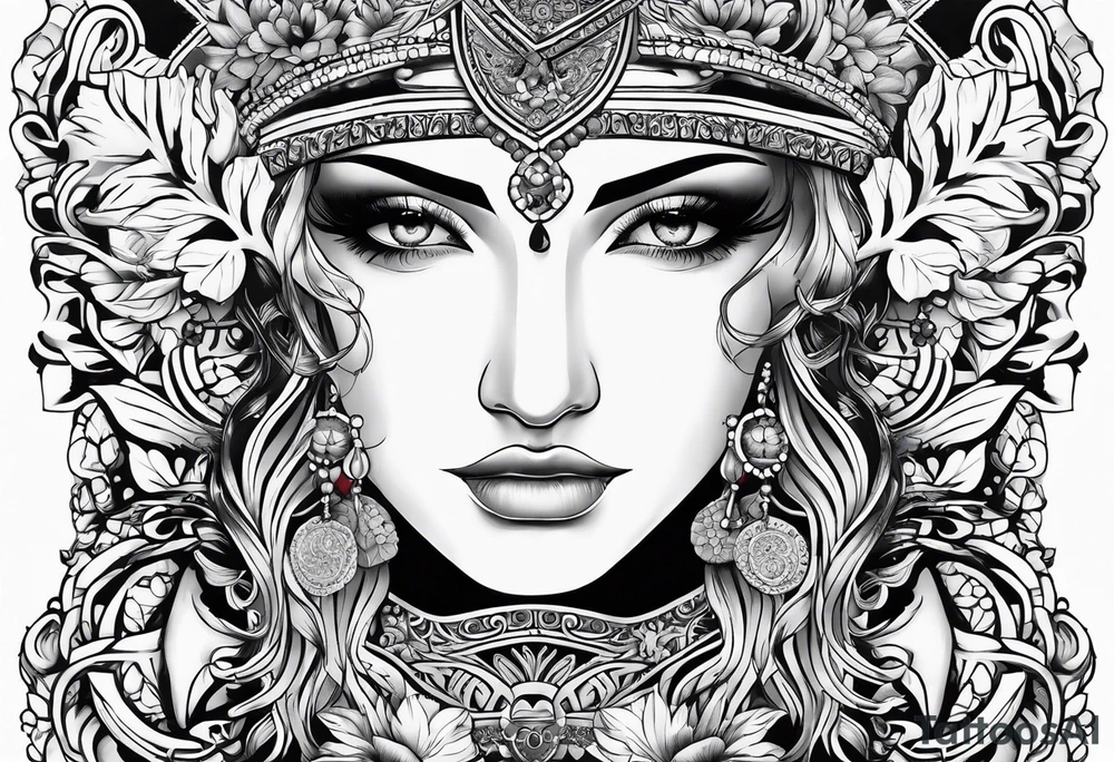 fine line greek tattoo tattoo idea