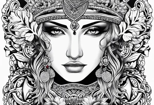 fine line greek tattoo tattoo idea