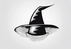 Witch’s Hat tattoo idea