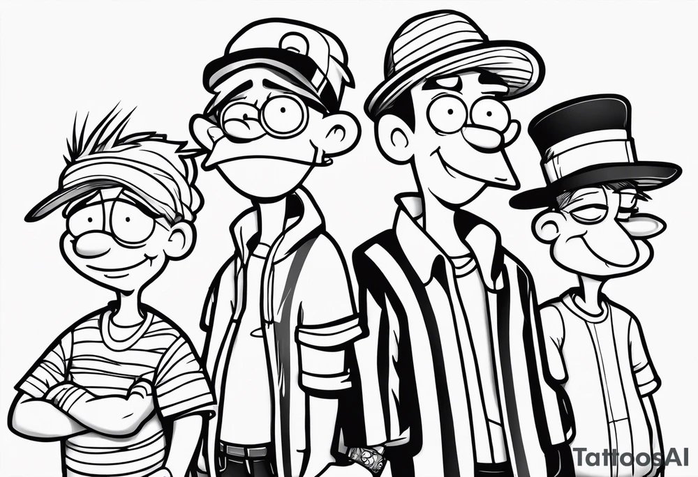 Ed edd and eddy tattoo idea