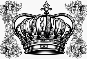 Crown tattoo idea