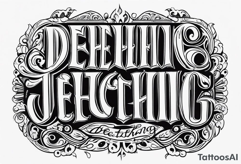 DeeThang tattoo idea