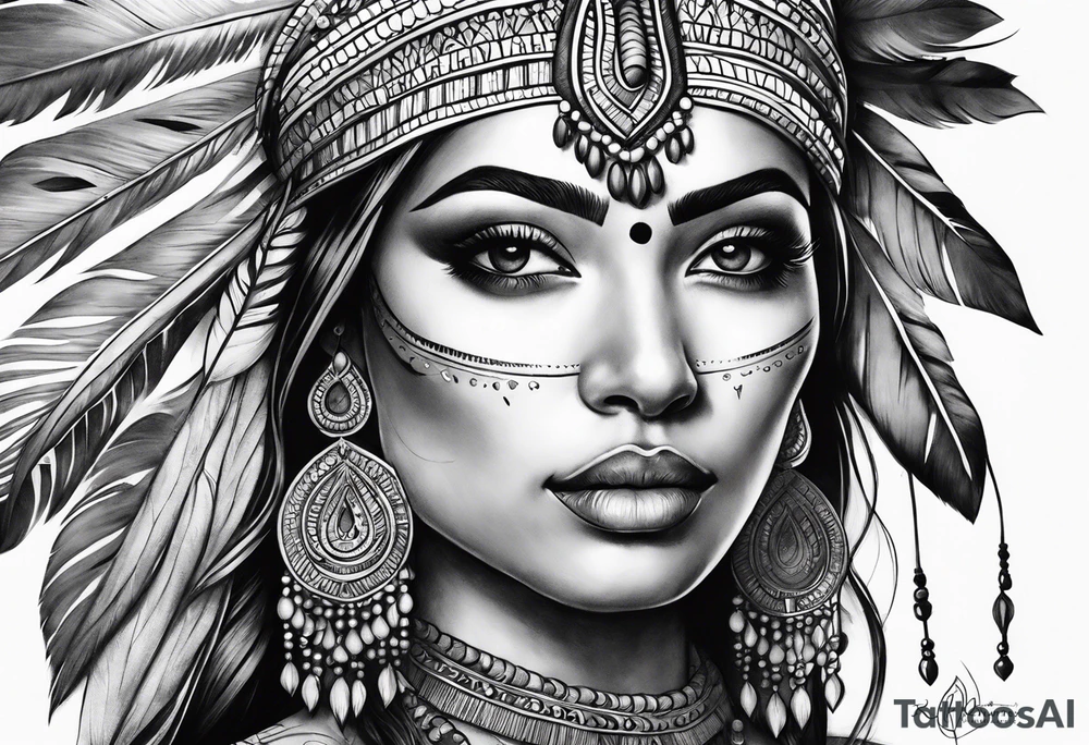 Indian tattoo idea