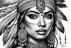 Indian tattoo idea