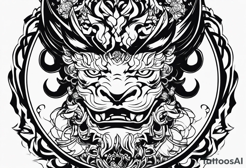 Demon Slayer tanjiro tattoo idea