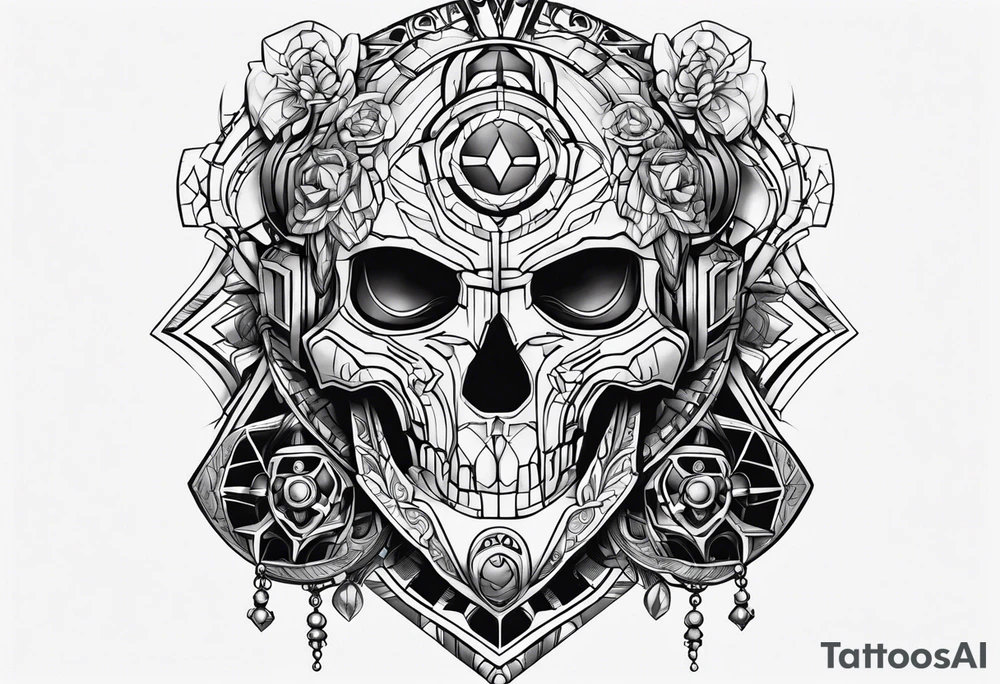 Necron tattoo idea
