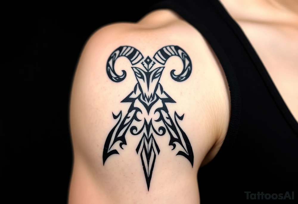 Aries tattoo idea