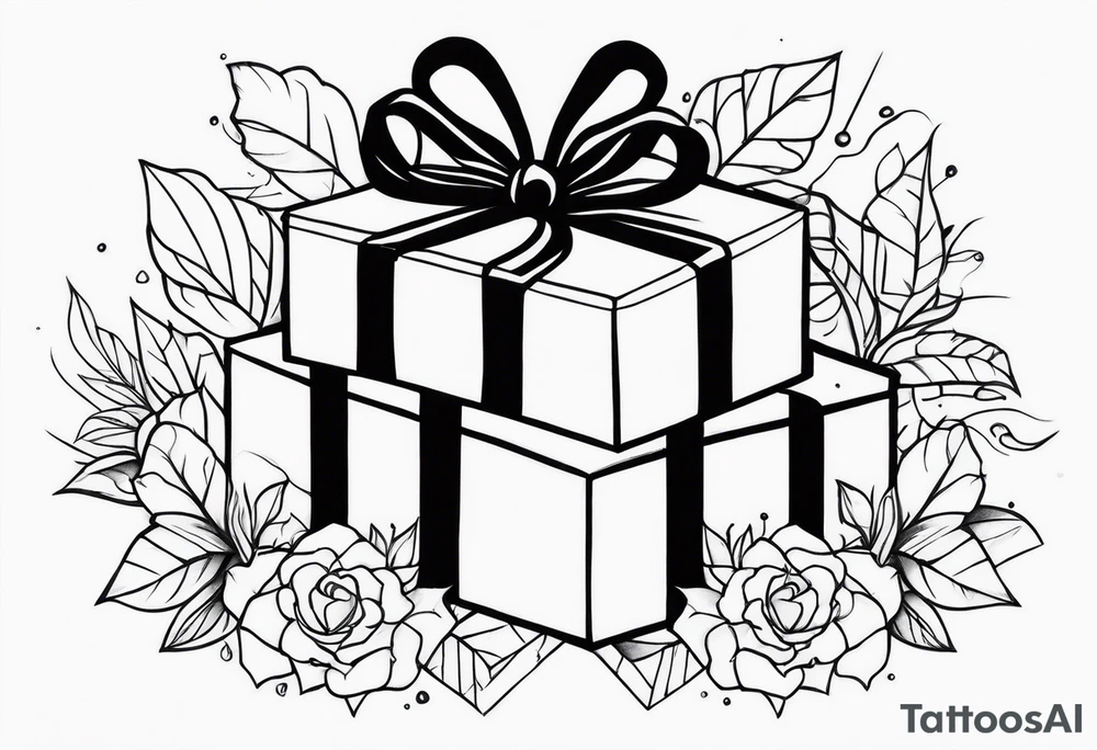 presents tattoo idea