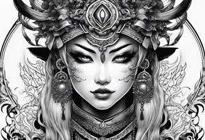 Zenitsu démon alaire tattoo idea