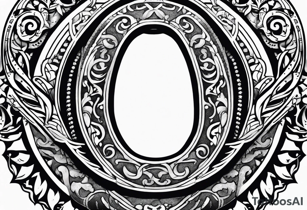 Horseshoe and mud tracks tattoo idea