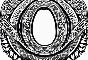 Horseshoe and mud tracks tattoo idea
