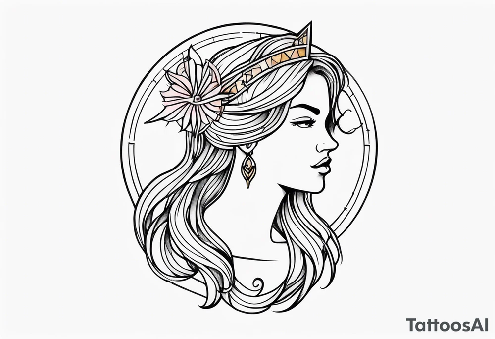 virgo tattoo idea