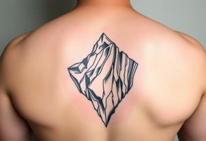 titanic hitting iceberg tattoo idea