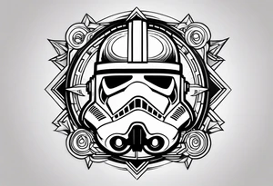 Star wars logos tattoo idea