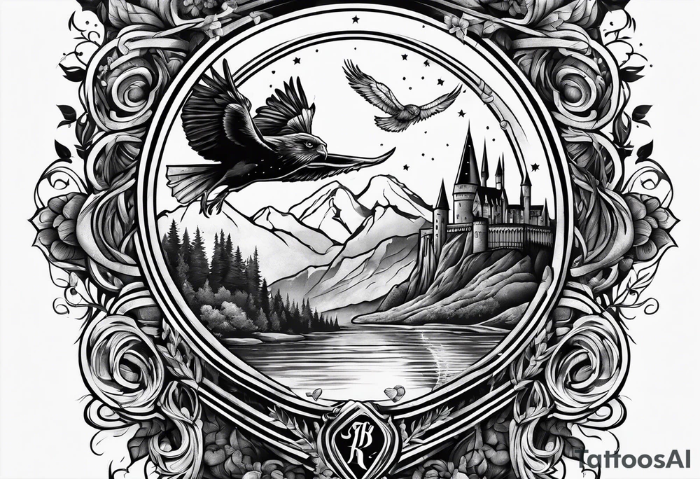 harry potter tattoo idea