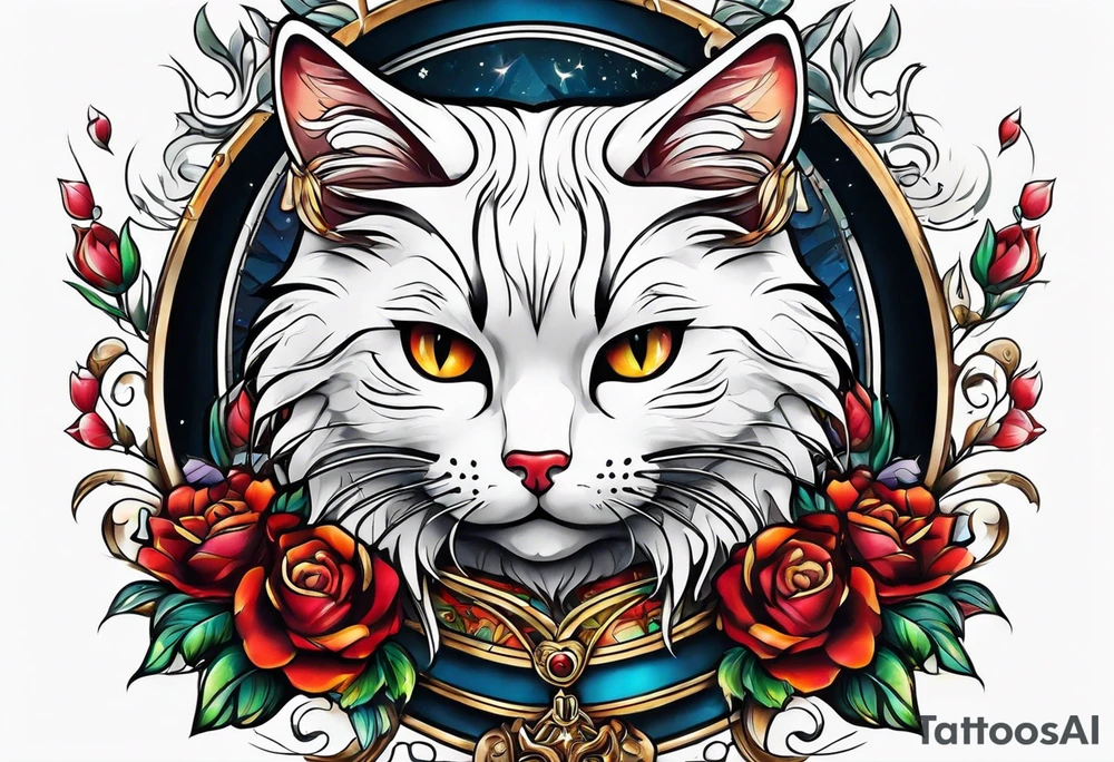 Inside arm above wrist cat tattoo tattoo idea