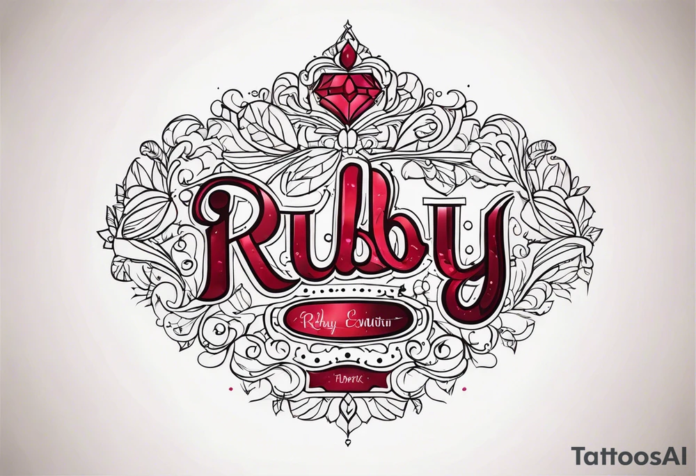 Ruby tattoo idea