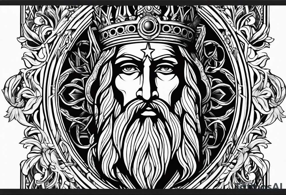 The symbol of Matthias in the bible tattoo idea