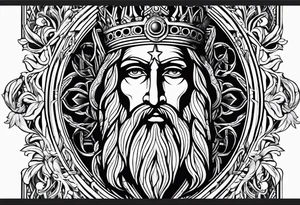 The symbol of Matthias in the bible tattoo idea