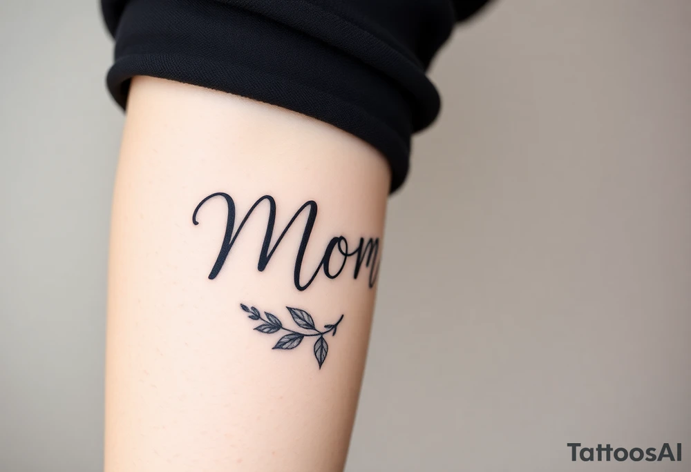 Mom tattoo idea