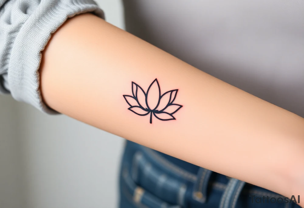 Lotus tattoo idea