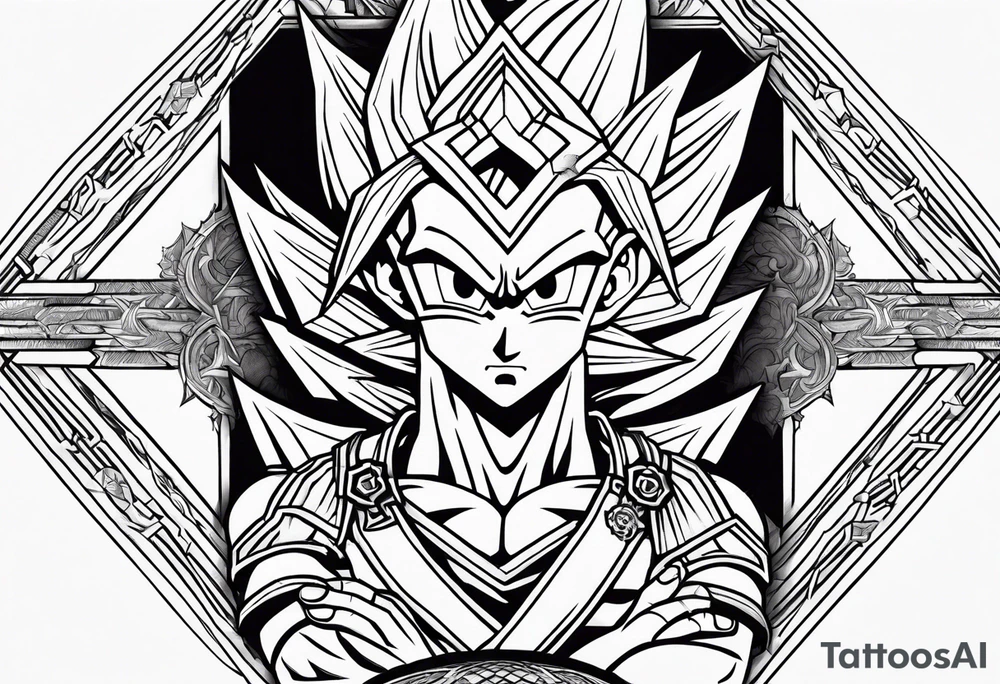 Dragonball z tattoo idea