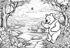 Winnie the Pooh tattoo idea