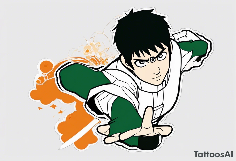 Rock Lee tattoo idea
