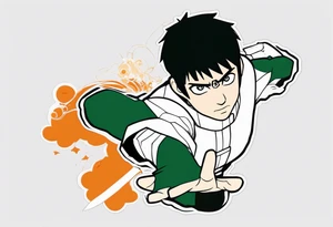 Rock Lee tattoo idea