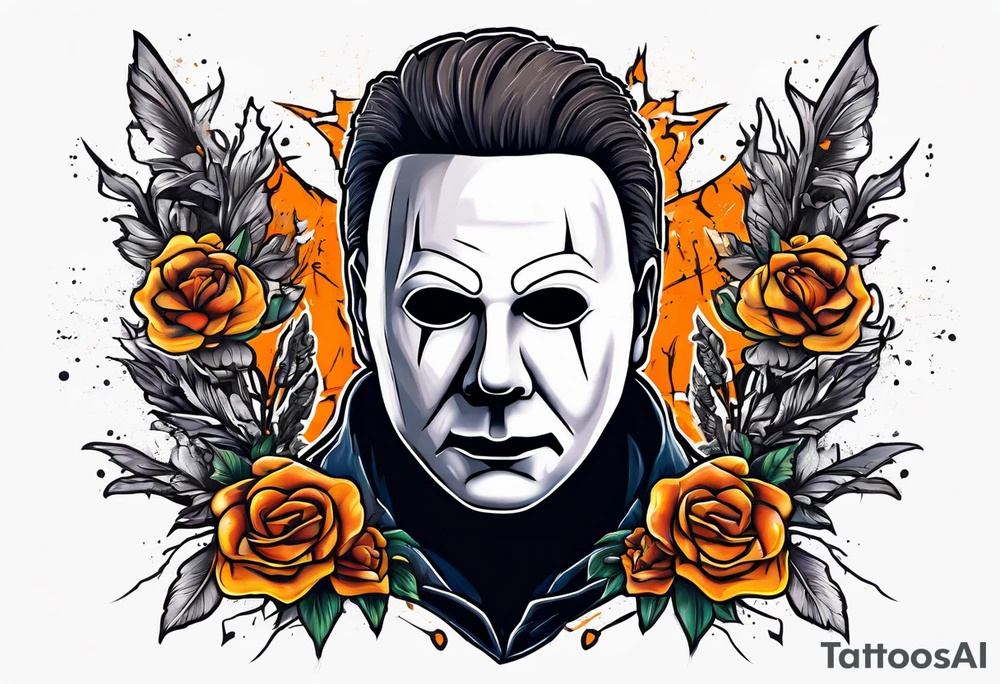 Michael myers tattoo idea
