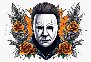 Michael myers tattoo idea