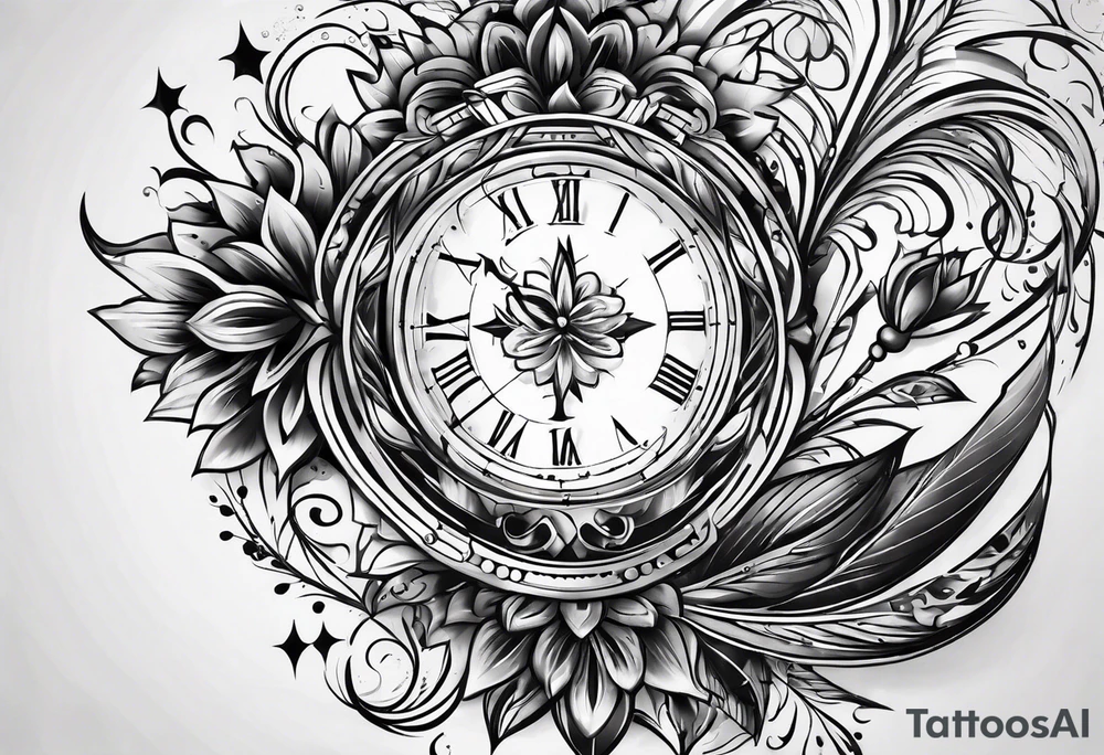 Infinite love tattoo idea