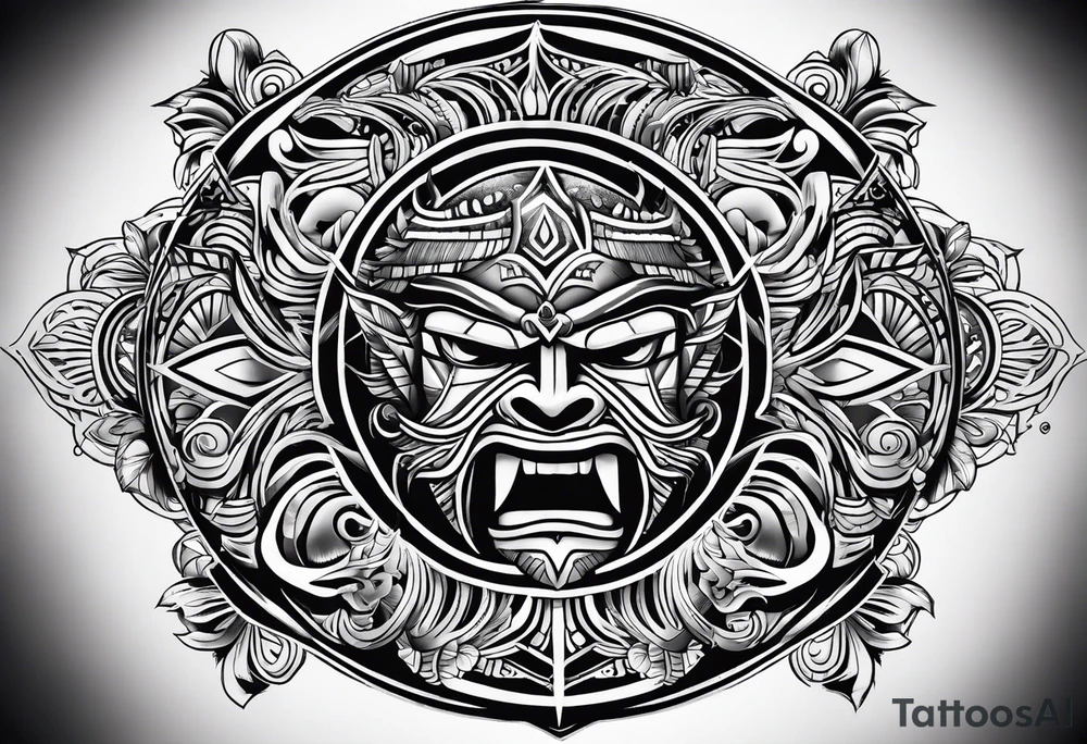 Tattoo for my arm and my chest that's samoan style tattoo idea