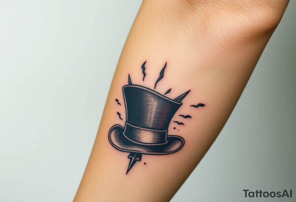 madhatters hat tattoo idea