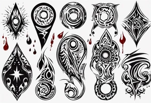 Blood
Texture
Holes
Sharp tattoo idea