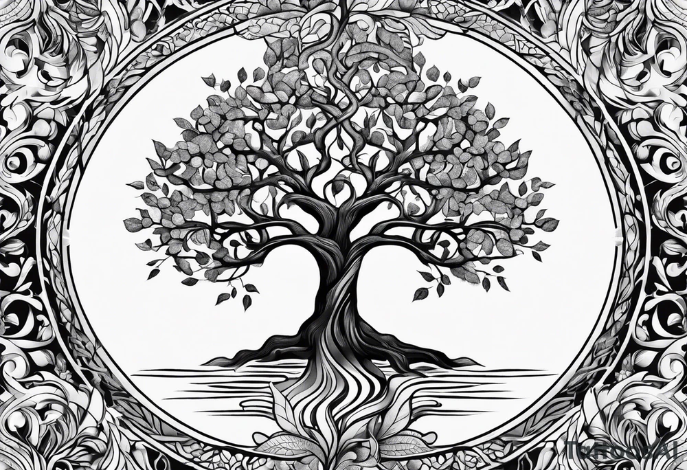 Tree of life tattoo idea