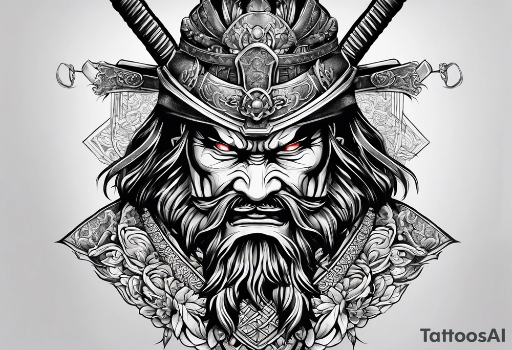 Samurai tattoo idea