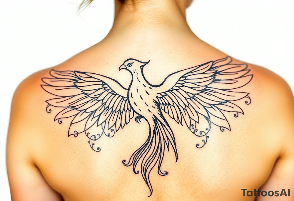 Phoenix tattoo idea