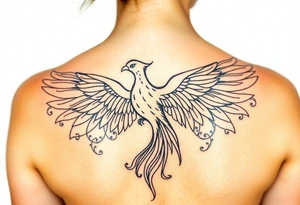 Phoenix tattoo idea