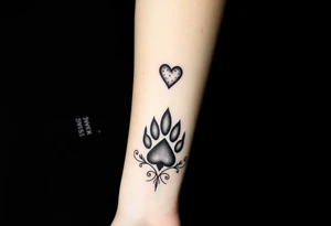 darth vader as the king of spades, paw print as the princess of hearts, joker from batman as the joker, deck of cards tattoo idea