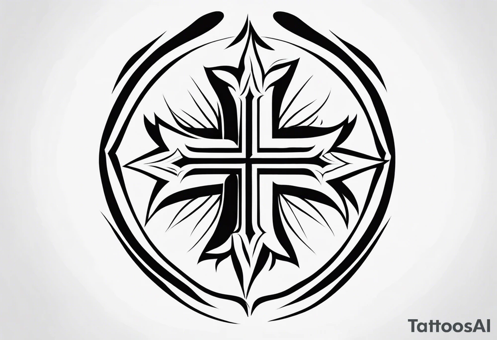 Cross tattoo idea